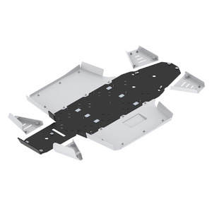 Bukskjold/Skidplate kit. Plast/Alu. Polaris Ranger 570 SP/Nordic Pro 2022+ bilde 1