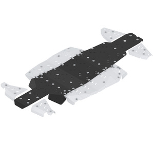 Bukskjold/Skidplate kit. Plast/Alu. CFMoto ZForce 950 Sport (2023+) bilde 1