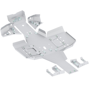 Bukskjold/Skidplate kit. Aluminium. Polaris bilde 2