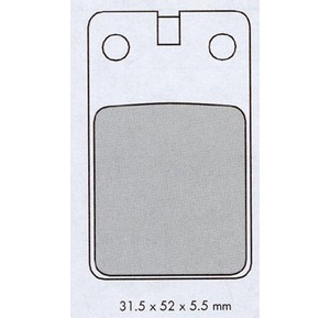 FERODO BREMSEKLOSS STANDARD bilde 1