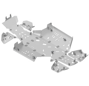 Bukskjold/Skidplate kit. Aluminium CanAm Outlander G3 MAX 850/1000 (2025+) bilde 3