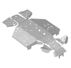 Bukskjold/Skidplate kit. Aluminium CanAm Outlander G3 MAX 850/1000 (2025+) bilde 2