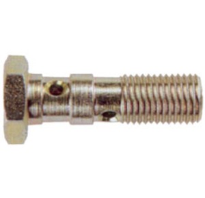 BANJO BOLT DOUBLE ALU 10X1,25 BLACK bilde 1