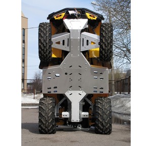 Bukskjold/Skidplate kit. Aluminium. BRP/CanAm bilde 2