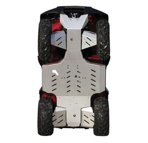 Bukskjold/Skidplate kit. Aluminium. Kawasaki bilde 1