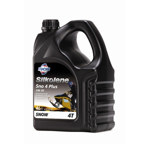 Silkolene SNO 4 PLUS, 4-takt snøscooter olje. 4-liter # bilde 1