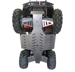 Bukskjold/Skidplate kit. Aluminium. Polaris bilde 1