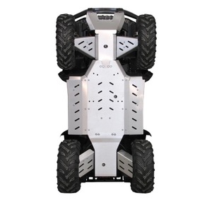 Bukskjold/Skidplate kit. Aluminium. CF Moto bilde 1