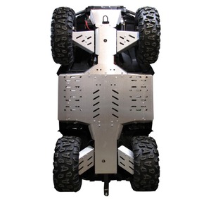 Bukskjold/Skidplate kit. Aluminium. CF Moto bilde 1