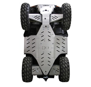 Bukskjold/Skidplate kit. Aluminium. Polaris bilde 1