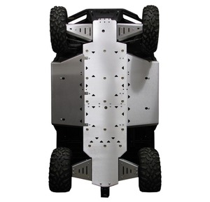 Bukskjold/Skidplate kit. Aluminium. Polaris bilde 1