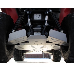 Bukskjold/Skidplate kit. Aluminium. Kawasaki bilde 4