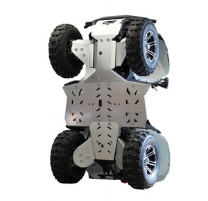 Bukskjold/Skidplate kit. Aluminium. Access bilde 1