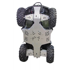 Bukskjold/Skidplate kit. Aluminium. Keeway bilde 1