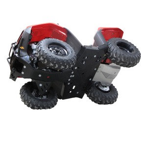 Bukskjold/Skidplate kit. Plast/Alu. Honda bilde 3