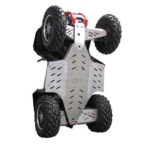 Bukskjold/Skidplate kit. Aluminium. Polaris bilde 3