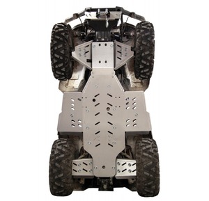 Bukskjold/Skidplate kit. Aluminium. Linhai bilde 1