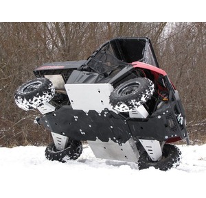 Bukskjold/Skidplate kit. Plast/Alu. Polaris bilde 2