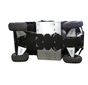 Bukskjold/Skidplate kit. Plast/Alu. Polaris bilde 1