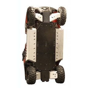 Bukskjold/Skidplate kit. Plast/Alu. Polaris bilde 1