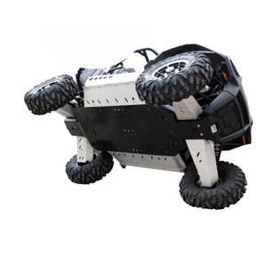 Bukskjold/Skidplate kit. Plast/Alu. Polaris bilde 1