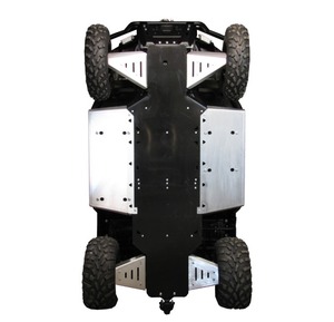 Bukskjold/Skidplate kit. Plast/Alu. Polaris bilde 1