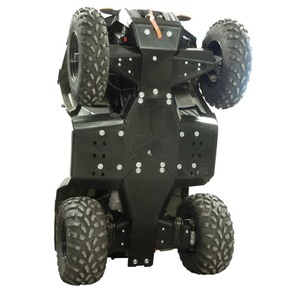 Bukskjold/Skidplate kit. Plast. Polaris bilde 1