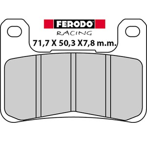 Ferodo bremsekloss Sinter Racing til 1 bremseskive bilde 1