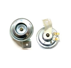 HORN 6 Volt likestrøm Ø71mm Sølv bilde 1