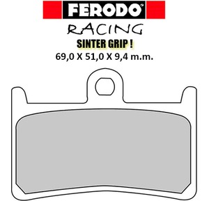 Ferodo bremsekloss Sinter Racing til 1 bremseskive bilde 1
